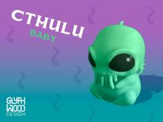 Cthulu Baby 3D Printer Model