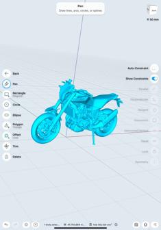 Husqvarna NUDA 900R – 3D Scan Low Poly 3D Printer Model