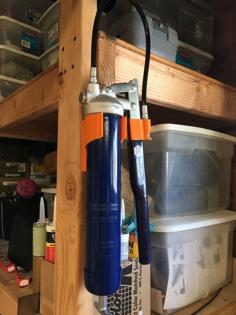 Grease Gun Holder 3D Printer Model