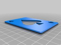 Throwing Cards 3D Printer Model