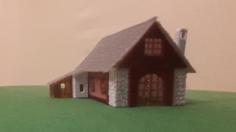 (n Scale) Waldviertler Bauernhaus / Farmhouse (Spur N) 3D Printer Model