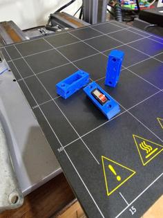 Microswitch Holder 3D Printer Model