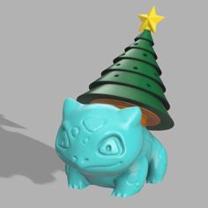 Christmas Tree Bulbasaur 3D Printer Model