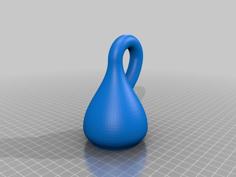 Klein Bottle With Base 3D Printer Model