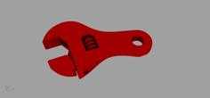 Single Print Wrench 3D Printer Model