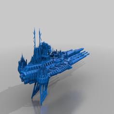 Chaos Fleet – Mothership 3D Printer Model