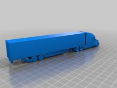 Semi Truck 3D Printer Model