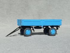 GKB-817 Trailer 1:87 3D Printer Model