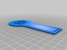 Harry Potter Bookmark 3D Printer Model