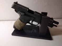 Handgun Holder 3D Printer Model