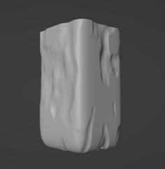 Rock Vase For Flowers (new) 3D Printer Model