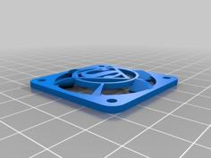 Superman 40 Mm Fan Cover 3D Printer Model