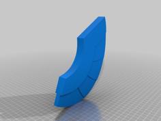 Golden Guard Staff 3D Printer Model