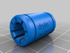 Drylin® Bearing For 8 Mm Shafts; OD 15 Mm 3D Printer Model