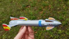 Fireball XL-5 Model Rocket 3D Printer Model