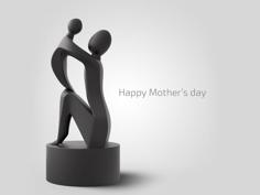 Mother’s Day Sculpture 3D Printer Model