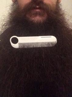 Beard Comb (2Versions) 3D Printer Model