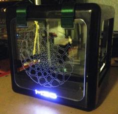 M3D 3mm Acrylic (plexiglass) Enclosure, 3D Printed And Laser Cut 3D Printer Model