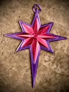 Star Of Bethlehem Christmas Ornament 3D Printer Model