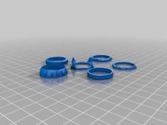 Burger Ring 3D Printer Model