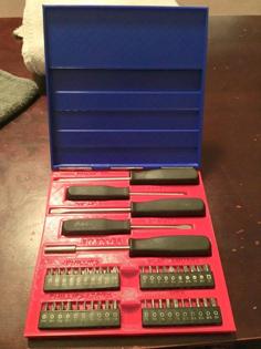 Screwdriver Case (Harbor Freight) 3D Printer Model