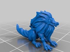 Alphyn Monster 3D Printer Model