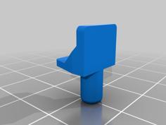 Peg For Ikea Shelves 3D Printer Model