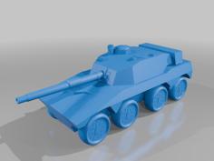 Rooikat 105 Armored Car 3D Printer Model