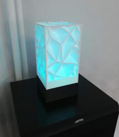 Crinkle Lamp Base 3D Printer Model