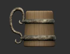 Skyrim Exquisite Tankard 3D Printer Model