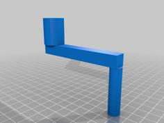 Hand Crank Generator Handle 3D Printer Model