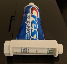 Toothpaste Tube Squeezer (with Pin Connector Cap) 3D Printer Model