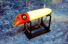 Fishing Lure Display Stand 3D Printer Model