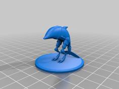 Cyborg Dolphin 3D Printer Model