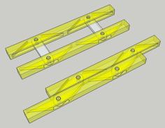 Parallel Ruler 3D Printer Model