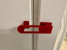 Freezer And Kitchen Latch 3D Printer Model