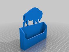 Buffalo Business Card Holder 3D Printer Model