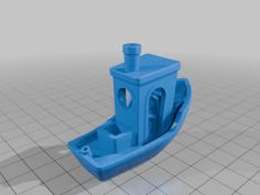 Benchy Squirtle Captain 3D Printer Model