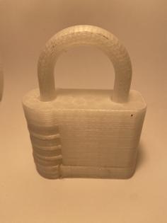 Combination Lock! 3D Printer Model