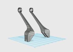 Geeetech Prusia I3 Filament Holder 3D Printer Model