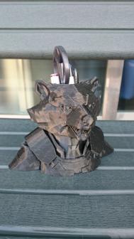 Rocket Raccoon Pen Holder 3D Printer Model