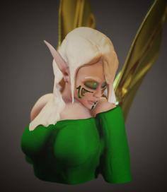 Fairy Bust 3D Printer Model