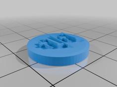 Magic: The Gathering Buff Tokens 3D Printer Model