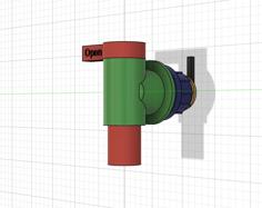 Water Tap 3D Printer Model