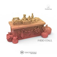 Food Stall 3D Printer Model