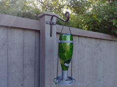 Perrier Bottle Bird Feeder 3D Printer Model