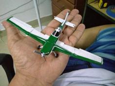 Cessna 188 D Scale 1/72 3D Printer Model