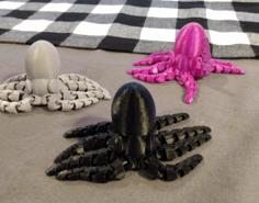 Flexi Octopus 3D Printer Model