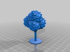 Tree For Maket 3D Printer Model