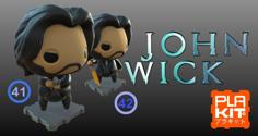 John Wick (Gun & Pencil) [FIX] 3D Printer Model